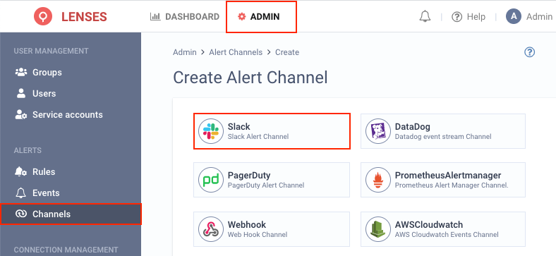 Slack channel