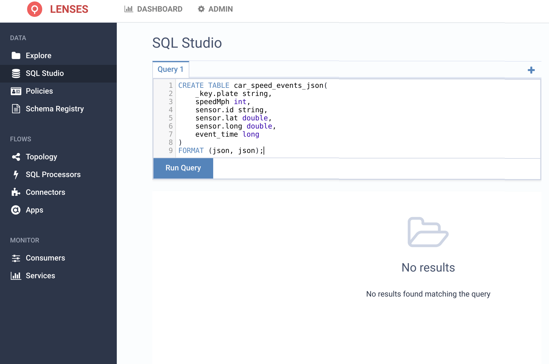 Topology of Streaming SQL and joining 3 Kafka topics