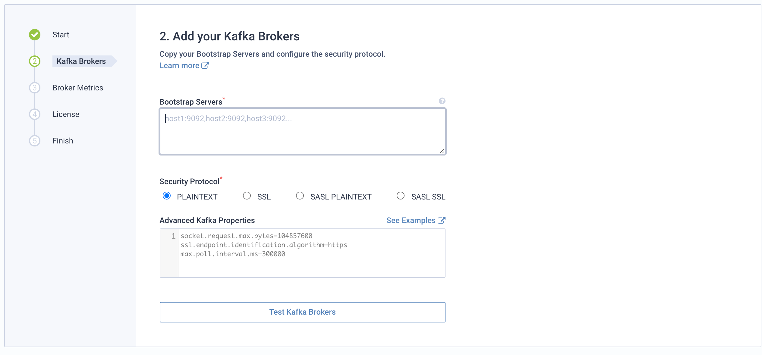 Kafka Brokers Setup