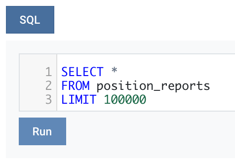 Querying 100K AVRO messages from Apache Kafka