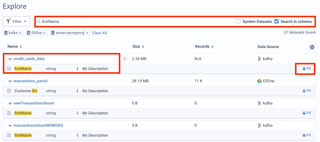 data sources to Lenses.io