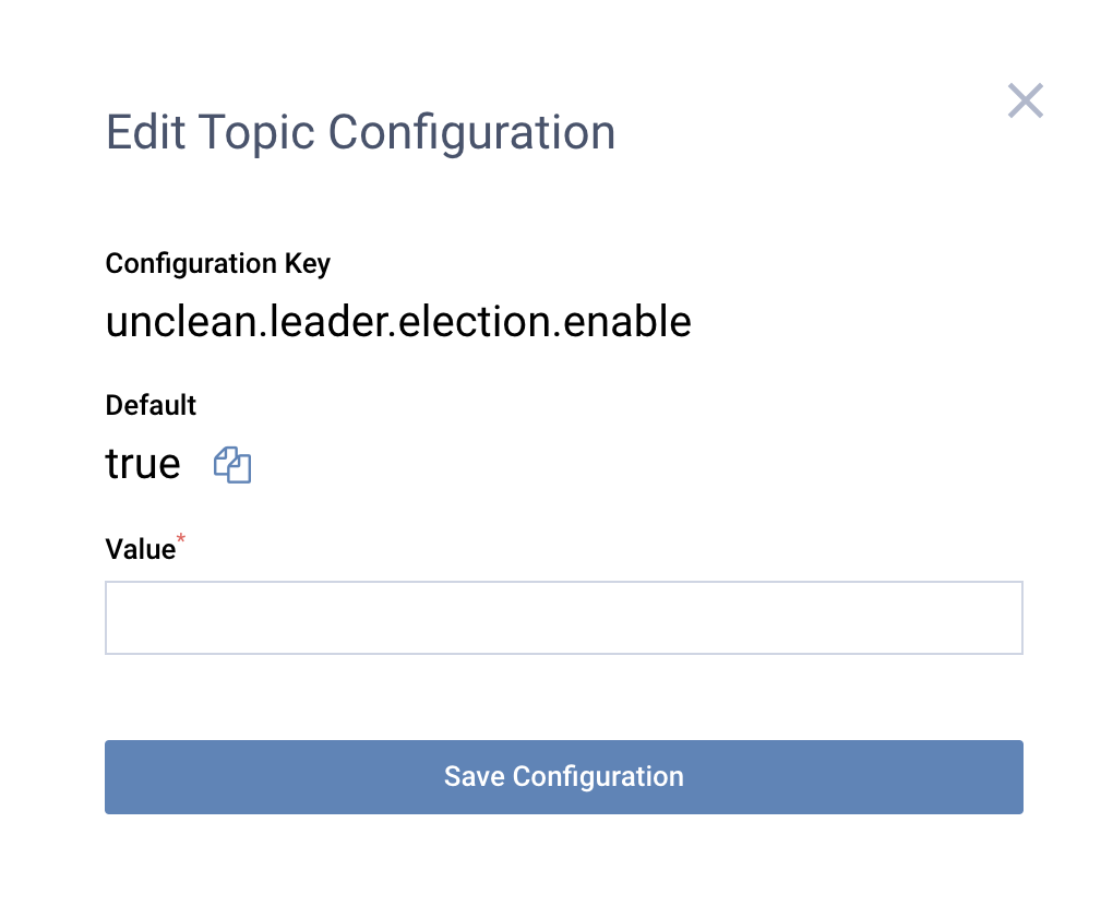 Topic configuration 2