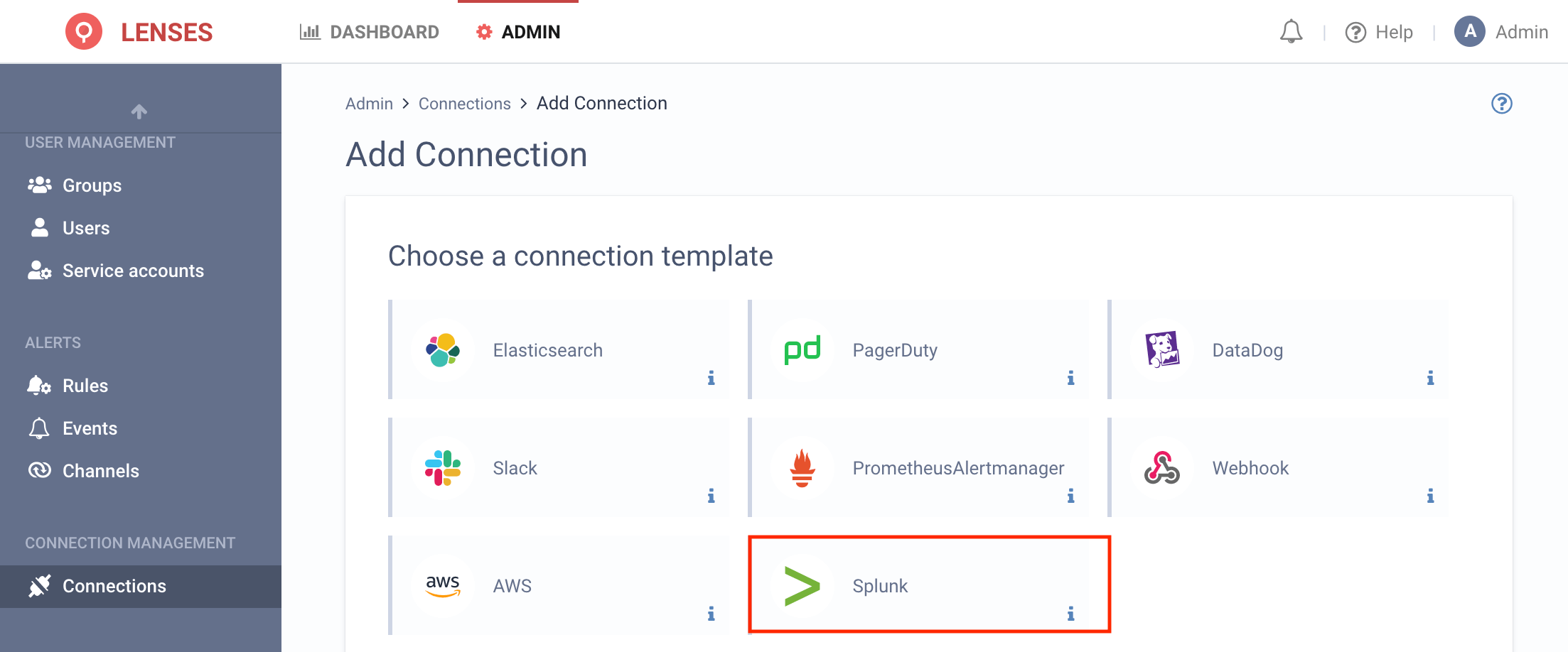 Splunk Connection