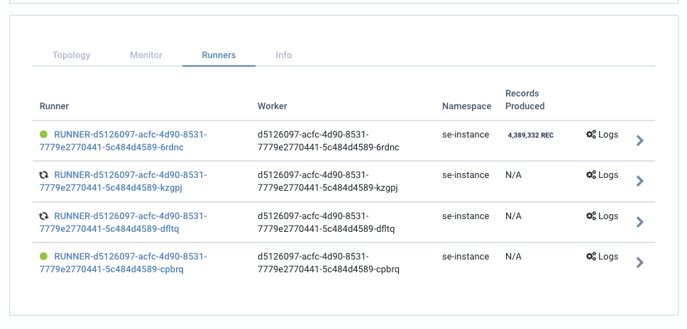 SQl processor runners