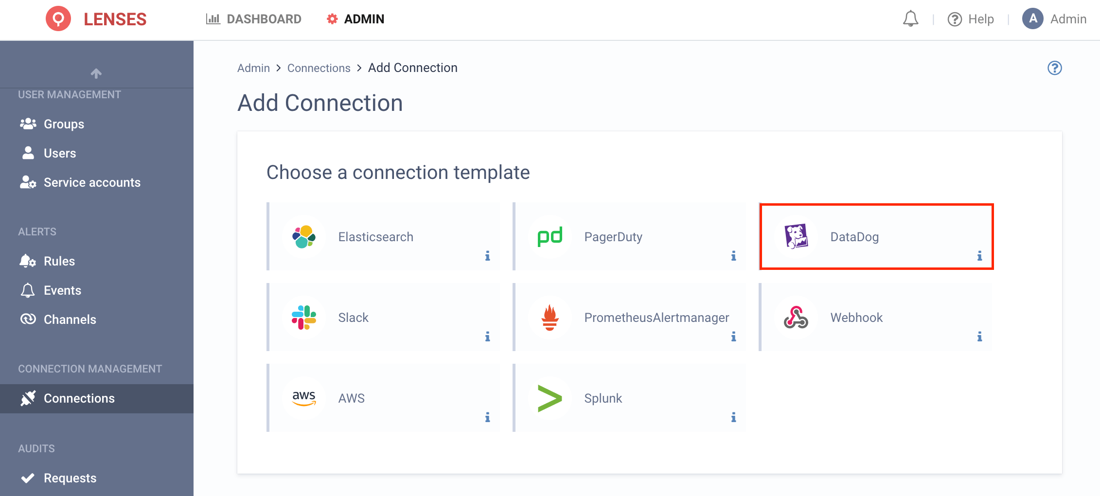 Datadog Connection