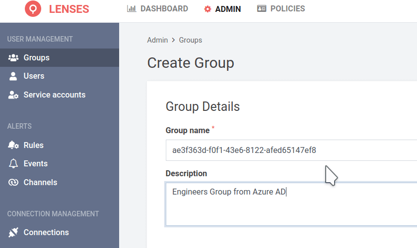 Azure SSO / SAML and Kafka RBAC